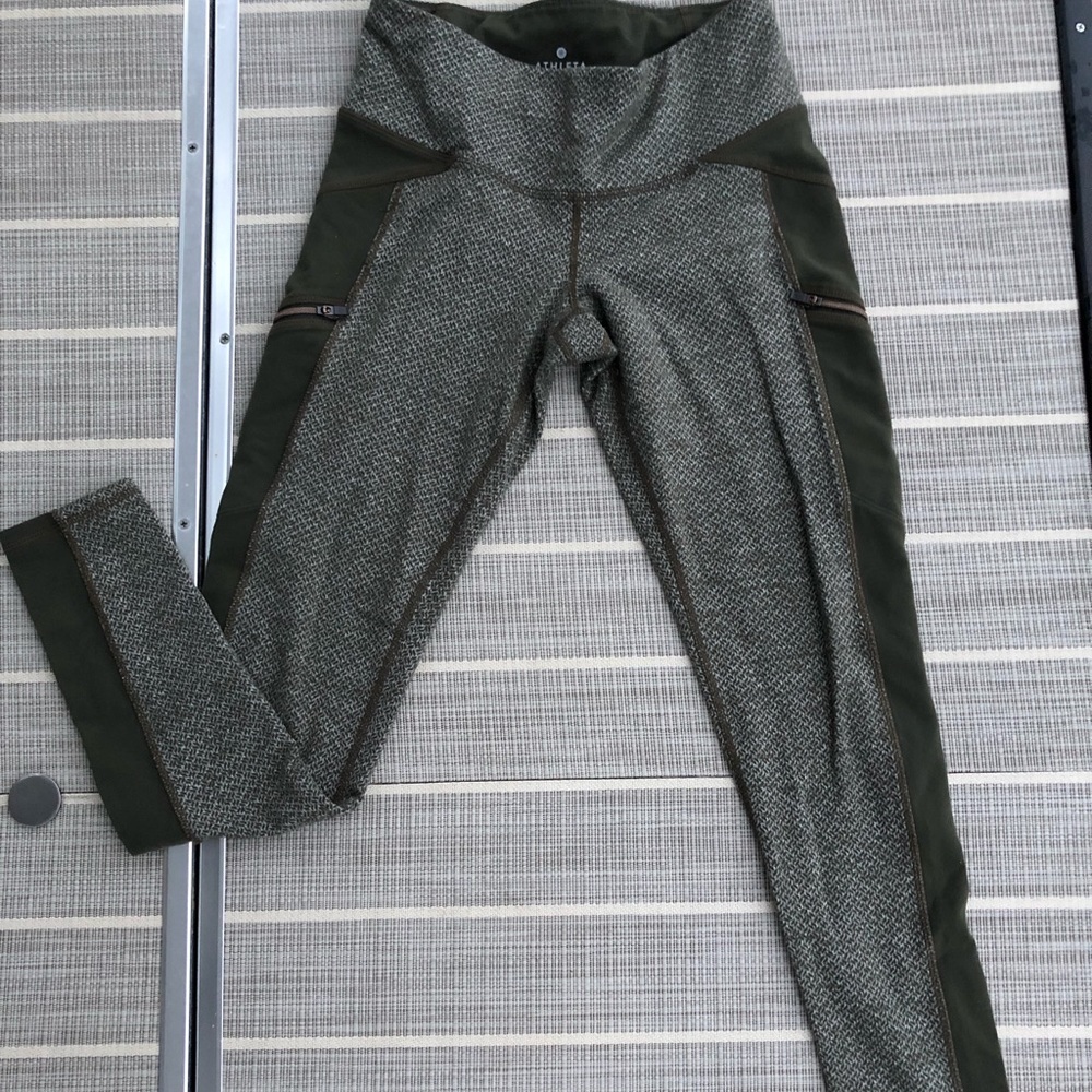 Athleta Herringbone Metro Drifter HighRise Legging